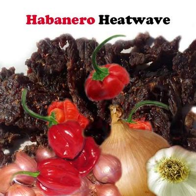 4 Pack Habanero Heatwave Beef Jerky (2.75 oz each)