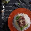 YUHO Shirataki Konjac Keto Rice: Gluten Free Plant Based Low Carbs Vegan Fat Free Noodle Rice - 8 Pack Inside 53.61 OZ view 3