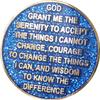 11 Month AA Medallion Reflex Blue Glitter And Gold Plated Chip view 2
