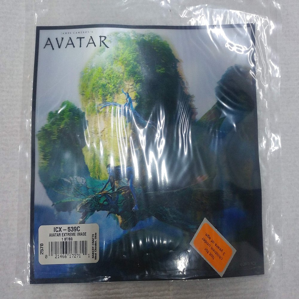Bakery Crafts Avatar 3D Extreme Image Cake Topper