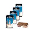 LuvyDuvy Freeze Dried Ice Cream Neapolitan Sandwich (Chocolate-Vanilla-Strawberry) - 4 Pack view 1