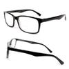 STC Bifocal Vision Classic Rectangle Frame Spring Hinges Reading Glasses (Black, +1.25) view 1