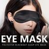 AKOAK 10 Pieces Game Party Sleep Travel Eye Mask, Lightweight Shading Eye Protection Rest Eye Mask, with Nose Pad and Adjustable Strap, Unisex (Black) view 2
