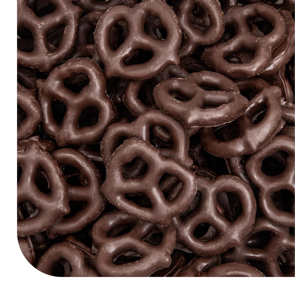 Chocolate Covered Pretzels - 5 Pound Pack - Dark Chocolate Pretzels for Office Bowls, Snacking, and Gifting - Sweet & Salty Snack - Crunchy Holiday Treat