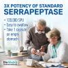 Bio Absorb Serrapeptase Enzyme, High Potency 120000 Units (SPU), 200-Day Supply, Delayed Release Vegetarian Capsules (DRcaps) for Maximum Absorption view 4