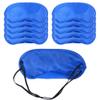 AKOAK 10 Pieces Game Party Sleep Travel Eye Mask, Lightweight Shading Eye Protection Rest Eye Mask, with Nose Pad and Adjustable Strap, Unisex (Dark Blue) view 1