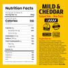 Long John Snacks Dried Salami Sticks - High Protein Smoked Meat Sticks Bulk Pack - Handcrafted From Fresh, Never-Frozen Cuts of USA Beef and Pork - Low Carb, Keto Snacks - Mild Cheddar, 16 Oz view 2