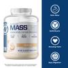 NutraOne Massone Mass Gainer Protein Powder Gain Mass Protein Meal Replacement (Chocolate Peanut Butter - 7 lbs.) view 4