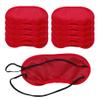 AKOAK 10 Pieces Game Party Sleep Travel Eye Mask, Lightweight Shading Eye Protection Rest Eye Mask, with Nose Pad and Adjustable Strap, Unisex (Red) view 4
