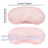 AKOAK 10 Pieces Game Party Sleep Travel Eye Mask, Lightweight Shading Eye Protection Rest Eye Mask, with Nose Pad and Adjustable Strap, Unisex (Pink) view 2
