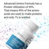 Advanced Bionutritionals  Advanced Amino Formula Tablets, Amino Acid Supplement, Build Muscle, Post Workout Recovery, Energy, Stamina, Non-GMO, Gluten Free, Dairy Free, Vegan (150 Tablets) view 4