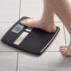 InstaTrack Digital Body Composition Bathroom Scale with User Recognition Technology Measures Body Fat, Body Water, Muscle Mass, Athlete Modes, Daily Calorie Estimator, 400 lb Capacity, Black view 2