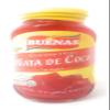 Buenas Red Coconut Gel 340g  Nata de Coco Dessert Topping for Halo-Halo, Fruit Salad, and Asian Sweets view 1