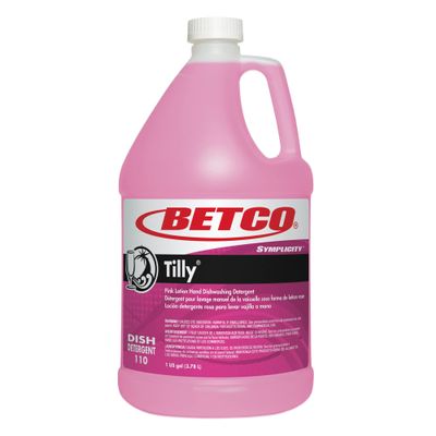 Betco Symplicity Tilly Hand Dishwashing Detergent, 128 Oz Bottle, Case Of 4