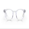 eyebobs Waylaid Premium Blue Light Reading Glasses for Women and Men | Round Blue Light Blocking Computer Glasses | Crystal Front and Temples | 1.75 view 1