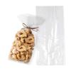 APQ Clear Gusseted Poly Bags, 5 x 2 x 12 Inch. Pack of 1000 Gusseted Plastic Bags 1 Mil Thick for Favors with Open Top. Clear Plastic Bags for Packaging Cookies, Popcorn, Candies, Homemade Bread view 1