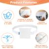 NEPPT G Tube Holder Belt Feeding Tubes Accessories G Tube Covers Peg Tube Gastrostomy Catheter Pd Dialysis Belt Pads Drainage Medical Abdominal Dialysis for Men Women(28"~37") view 2