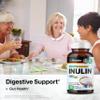 BIO KRAUTER Inulin Powder from Chicory Root in Capsules 1200 mg per Serving 100 Count - Vegan & Pure Inulin Prebiotic Fiber for Gut & Digestive Support - No Fillers, Non-GMO - 16 Days of Supply view 2