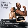 Pure Himalayan Shilajit Dry Drops, 100% Pure Natural Shilajit, Grade A, Max Potency 85+ Clean Trace Minerals & Fulvic Acid for Energy, Metabolism & Immune Support Supplement for Men & Women (60 tabs) view 2