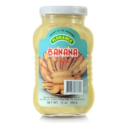 Florence Jarred Gel and Beans in Syrup (Banana, 2 Pack)