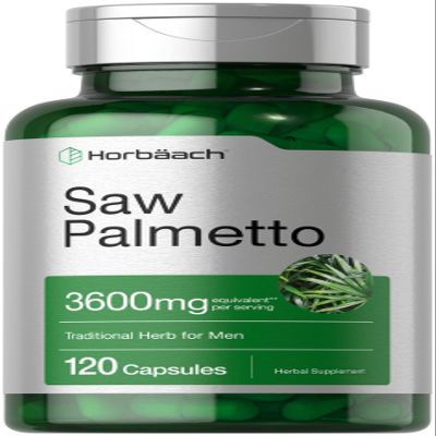 Horbach Saw Palmetto Extract | 120 Capsules | Non-GMO and Gluten Free Formula | from Saw Palmetto Berries