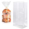 APQ Clear Gusseted Poly Bags, 10 x 6 x 20 Inch. Pack of 1000 Gusseted Plastic Bags 1 Mil Thick for Favors with Open Top. Clear Plastic Bags for Packaging Cookies, Popcorn, Candies, Homemade Bread view 1
