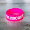 Cochlear Implant Medical Alert Band (Pink, Large (7.95")) view 2