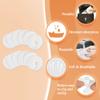 KAVIL Feeding Tube Pad G Tubes Button Pads Holder Covers Peg Tube Supplies Catheter Support Peritoneal Abdominal Dialysis Extra Soft and Absorbent Pads (12 Pack) view 4