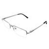 SOUTHERN SEAS Mens Womens +0.50 Silver Color Reading Glasses Half Rim Readers Spectacles view 1