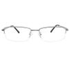 SOUTHERN SEAS Mens Womens +0.50 Silver Color Reading Glasses Half Rim Readers Spectacles view 2