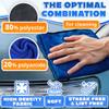 5 Pcs Thick Microfiber Cleaning Cloth  Dual-Layer Cleaning Rags, High-Tensile GSM 600 Fabric, Crafted for Effective Use  11.8x11.8 Inches Microfiber Towels for Car Detailing, Window, Glass and House view 3