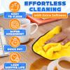 5 Pcs Thick Microfiber Cleaning Cloth  Dual-Layer Cleaning Rags, High-Tensile GSM 600 Fabric, Crafted for Effective Use  11.8x11.8 Inches Microfiber Towels for Car Detailing, Window, Glass and House view 4