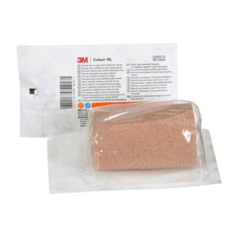 3M Healthcare 2084S Medical Wound Care Bandage, Coban Lf (Pack of 18)