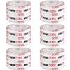 WAR Tape EZ Rip Premium Athletic Medical Sports Tape | No Sticky Residue | 30 ft Rolls | Best for Athletes & Trainers | Ideal for Fingers, Ankles, Wrists, and Equipment | 1.5 Inch (Pack of 6) view 1
