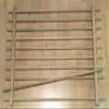Z-Things Storage, Organizer, Dispensing Rack for Gift Wrapping Paper, Ribbons, Cellophane, Vinyl Rolls, Paper, Maps Etc. Holds 10 Rows. Adjustable Width. Easy Wall Mount. Hardware Included. view 3