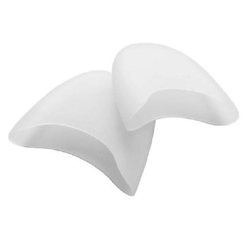 Baost 1Pair Professional Soft Ballet Pointe Silicone Gel Toe Caps Pads Ballet Slipper Ballet Pointe Shoes Dance Shoe Pads Ballet Pointe Shoe Pads for Girls Women Dancer White