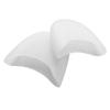 Baost 1Pair Professional Soft Ballet Pointe Silicone Gel Toe Caps Pads Ballet Slipper Ballet Pointe Shoes Dance Shoe Pads Ballet Pointe Shoe Pads for Girls Women Dancer White view 1