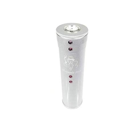 Aficionada Style Aluminum Cigar Humidor - Amethyst