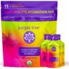 purple tree Organic Electrolyte Hydration Packets, Zero Sugar, Sea Salts, Daily IV Hydrate Packs for Rapid Rehydration Relief - Water Drink Mix, Variety Pack, 15 Units view 1