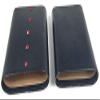 Aficionada Style 5 Cigar Leather Travel Case - Light Siam view 2