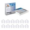 Nose Vent Sinus Relief Dilator (Pack of 12 Large Size) Soft Vents - A Simple Solution for Nasal Snorers - Reusable Snoring Device to enjoy a peaceful night's sleep - by Mobi Lock view 1