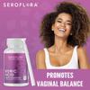 Seroflora Boric Acid 600mg Feminine Capsules, Feminine pH Support, Intimate Freshness for Women, Fast-Dissolving Capsules (30 Count) with Applicators (28 Count) view 3
