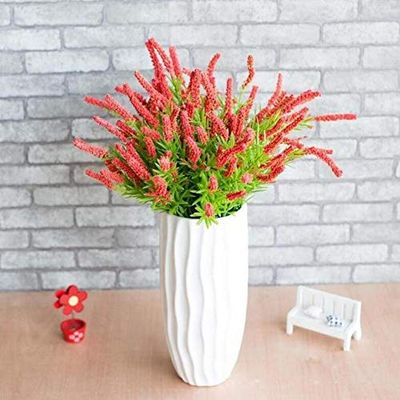 Anixl Postral Style Artificial Flowers Potted Bonsai Miniascape