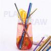Anixl Party Reusable Stainless Steel Drinking Straws Patterned view 2