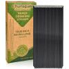 10 Inch Tall Disposable Black Paper Drinking Straws, 0.24" Diameter - Pack of 100 view 1