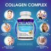 Toplux Multi Collagen Peptides Pills 1800 Mg Complex - Type I, II, III, V, X Premium Collagen Complex for Better Skin & Hair, Strong Joint, Hydrolyzed Protein, for Men Women, 90 Capsules, Supplement view 4