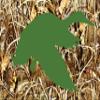 1/2 Sheet - Green Duck Hunting Camo Birthday - D22169-2D Edible Cake/Cupcake Party Topper - D22169 view 1