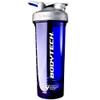 BodyTech Shaker Bottle with Wire Whisk BlenderBall - Leak-Proof Mixing for Protein Shakes - Blue (32 fl oz) view 1