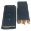 Aficionada Style 5 Cigar Leather Case - Jet view 2