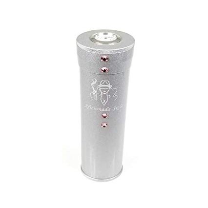 Aficionada Style Aluminum Cigar Tube - Light Rose